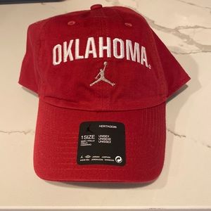 Nike Jumpman Red Oklahoma hat
